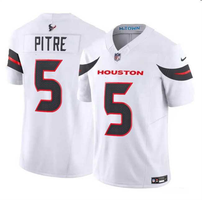 Men & Women & Youth Houston Texans #5 Jalen Pitre White 2024 Vapor F.U.S.E. Limited Stitched Jersey,We sell and wholesale Men & Women & Youth Houston Texans #5 Jalen Pitre White 2024 Vapor F.U.S.E. Limited Stitched Jersey on line form chian!